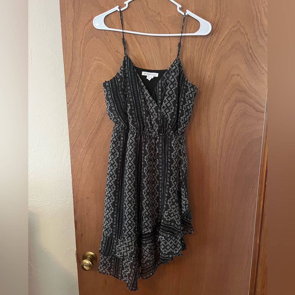 BCBGeneration Boho Asymmetric Mini Dress